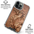 Dragon Parchment by Tom Wood iPhone 16 Pro Clear Case